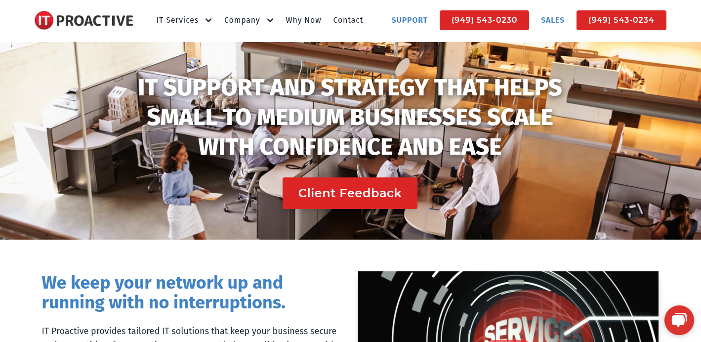 IT Proactive Website